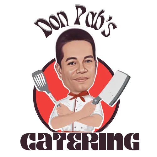 Don Pob's Catering caricature logo
