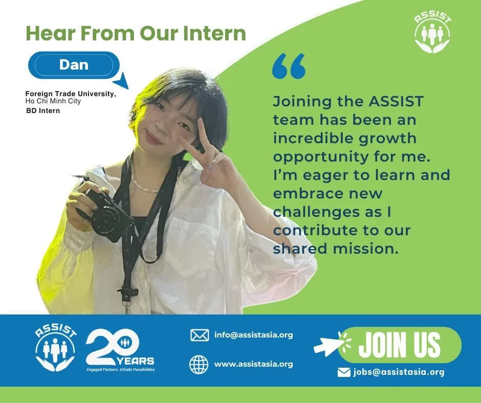 Hear From Our Intern recruitment card