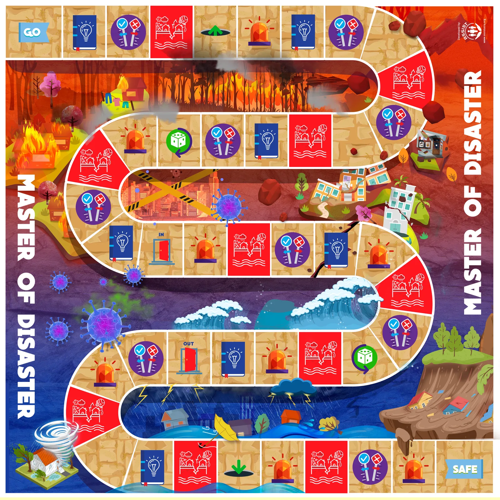 Master of Disaster board game
